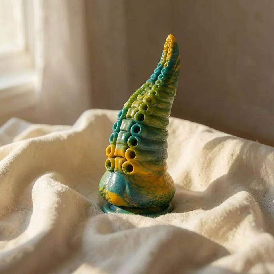 Epic Cybersilicock Cetus dildo tentacolo verde 530 g