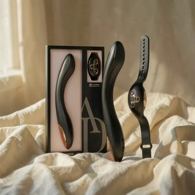 Anne's Desire AD Curve vibratore punto G oro Watchme coppia