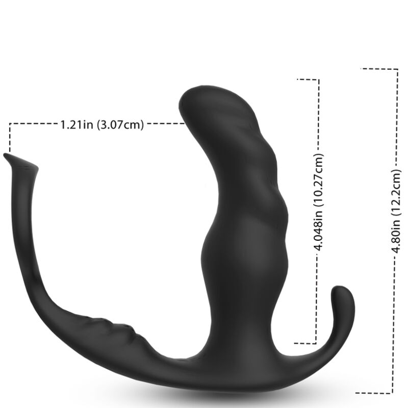 Armony Knight E plug prostatico vibrante nero