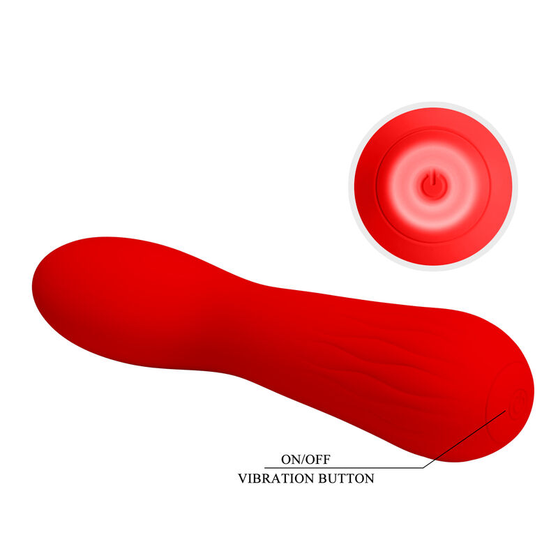 Frutille Pretty Love Faun vibratore punto G rosso 12 modi