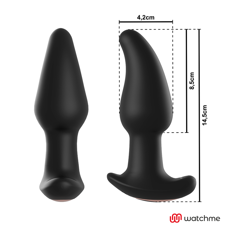 Anbiguo Amadeus plug vibrante perle rotanti 7 vibrazioni