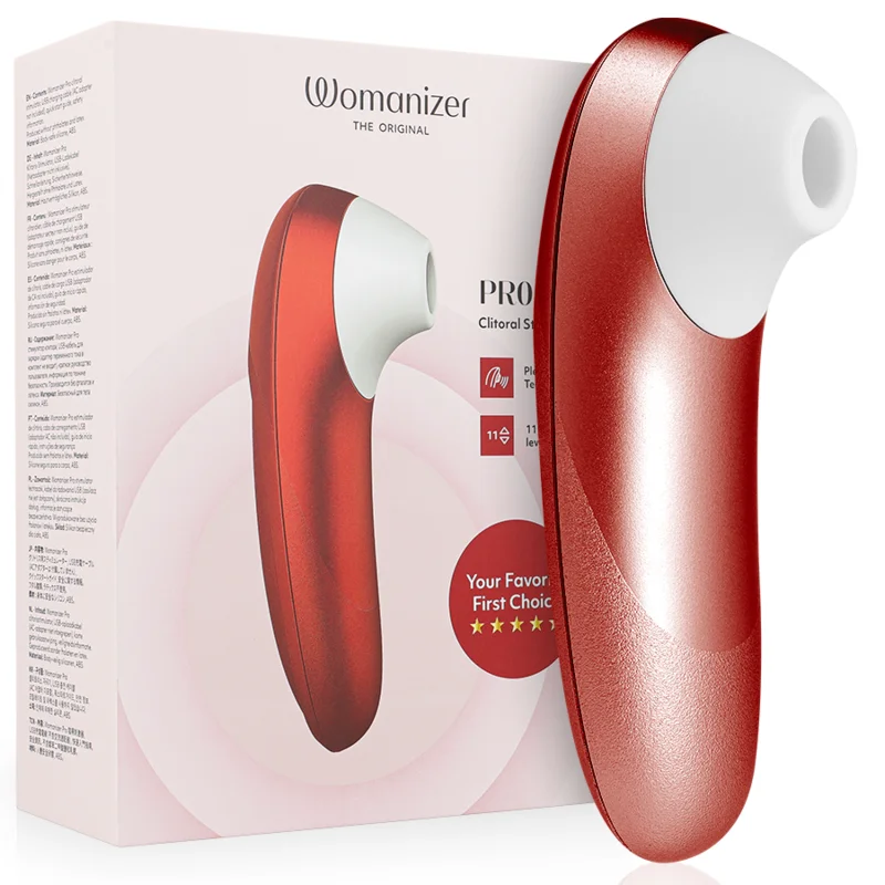 Womanizer Pro Bordeaux stimolatore clitoride air