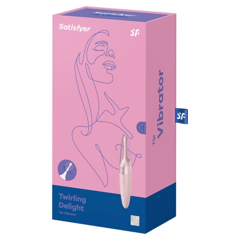Satisfyer Twirling Delight stimolatore clitorideo rosa