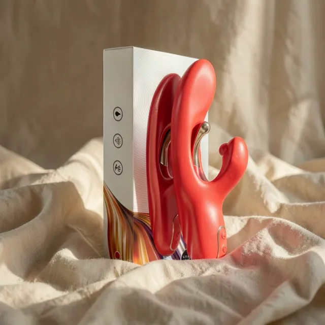 Armony Lingua Oscillante G-Spot vibratore clitorideo rosso