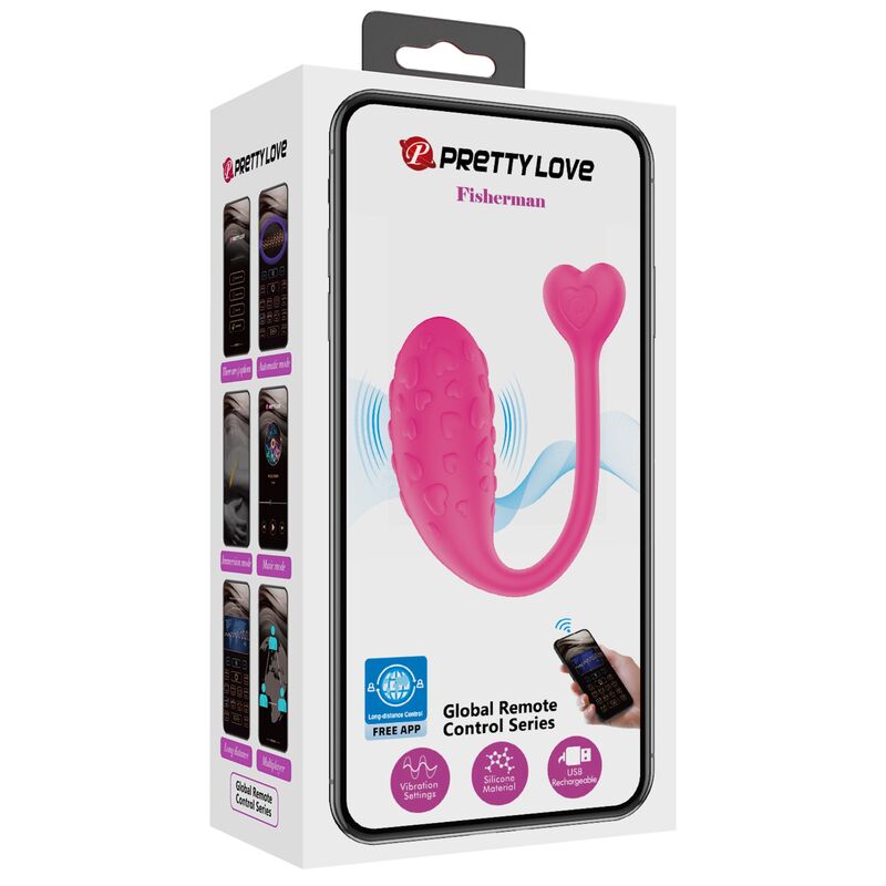 Frutille Pretty Love Pink Fisher ovetto vibrante