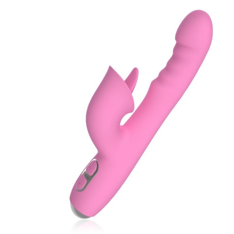 Nalone T-May vibratore spinta rosa silenzioso