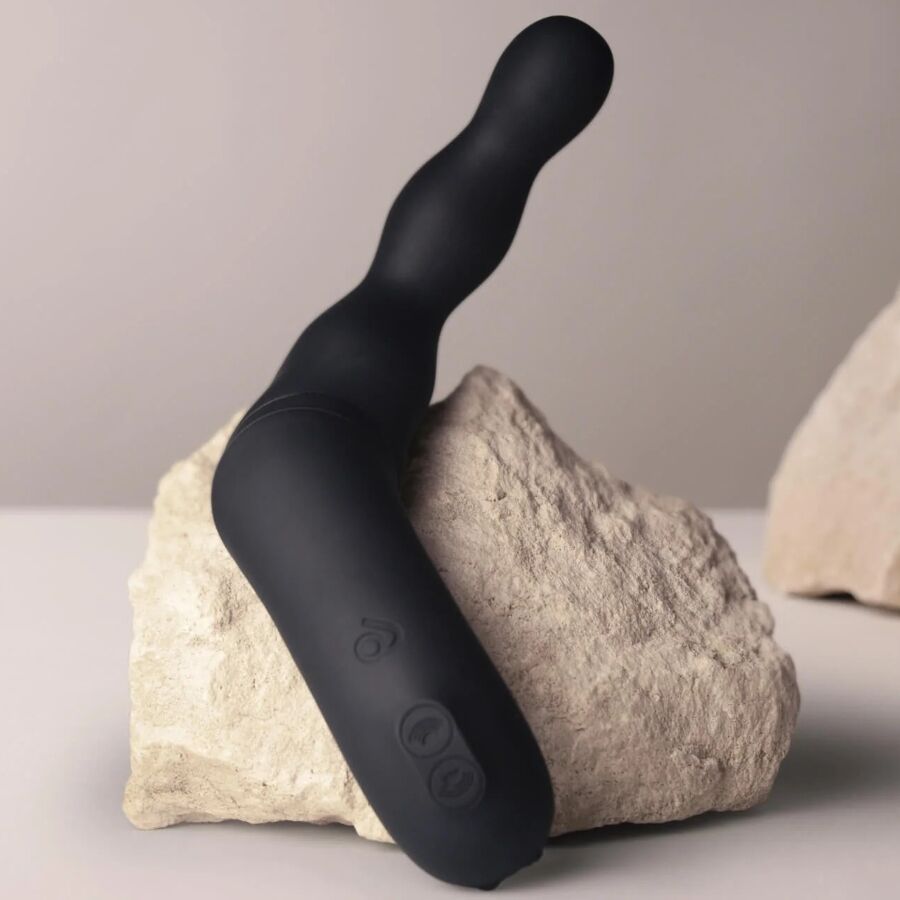 Frutille Rocks-Off Adapt plug prostatico vibrante nero