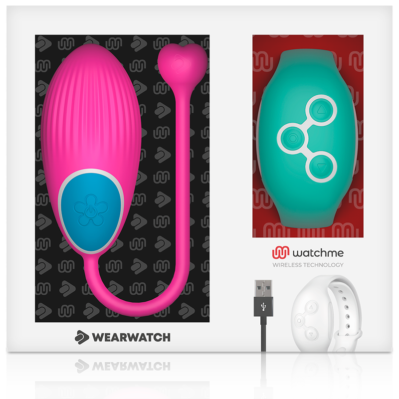 Wearwatch Egg uovo vibrante fucsia telecomando orologio
