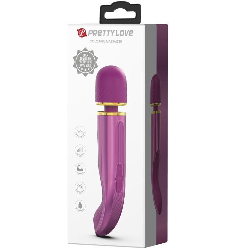 Pretty Love Massaggiatore bacchetta vibrante viola