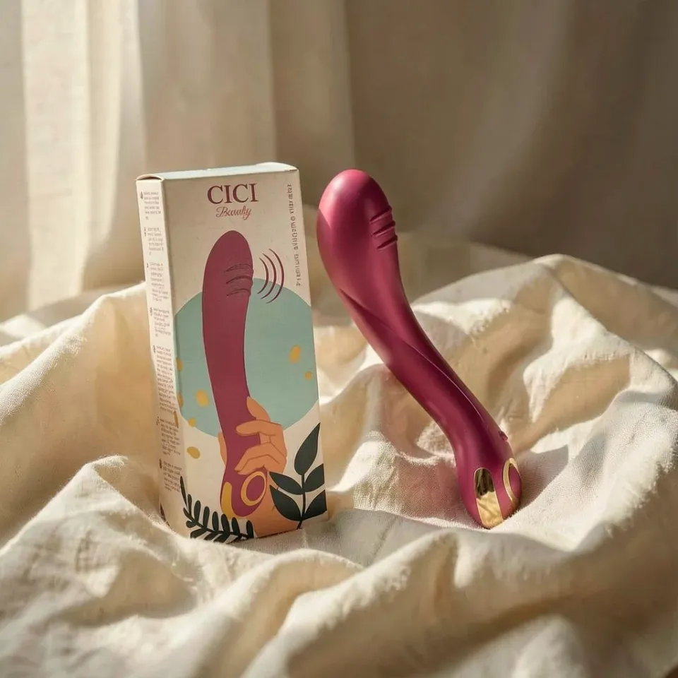 Cici Beauty Premium G-Spot vibratore punto G curvo 10 modi