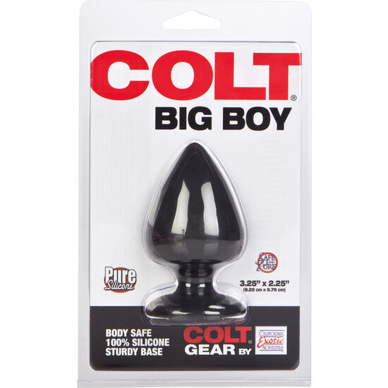 COLT Big Boy plug anale in silicone nero