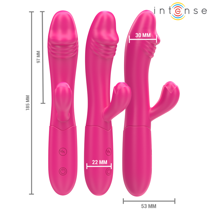 Intense Ivy Vibratore con Linguetta Rosa