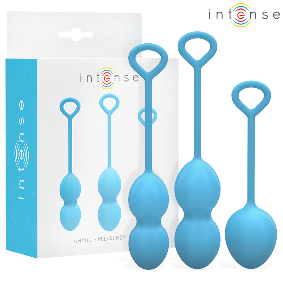Intense Charli Kit palline Kegel 3 pezzi silicone medicale