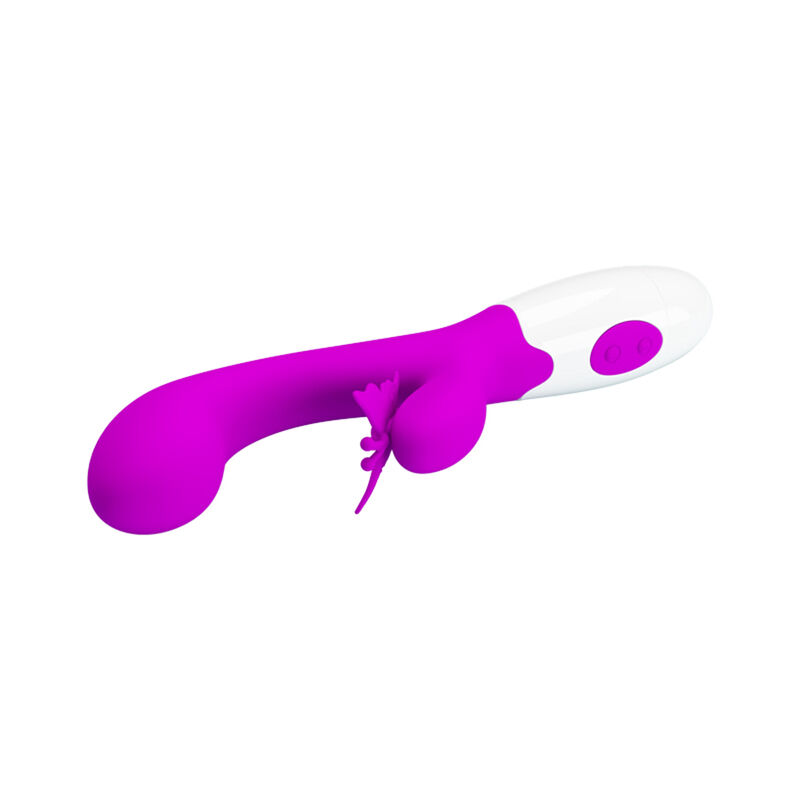 Pretty Love Butterfly Kiss vibratore rabbit fucsia 30 modalità