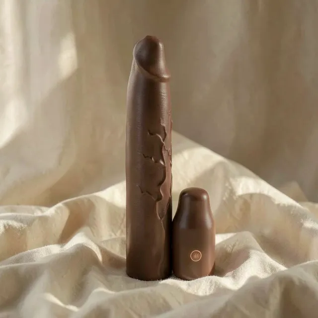 Fantasy X-Tensions vibrante manica pene marrone