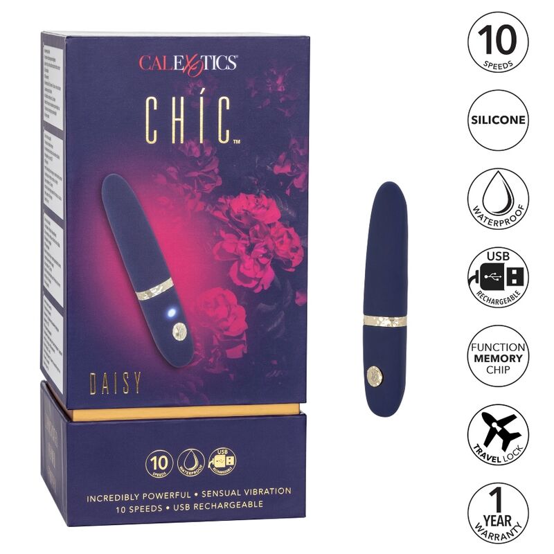CalExotics Chic Daisy mini vibratore 10 velocità
