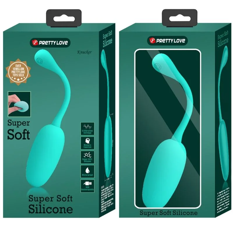 Pretty Love Knucker uovo vibrante verde acqua memoria