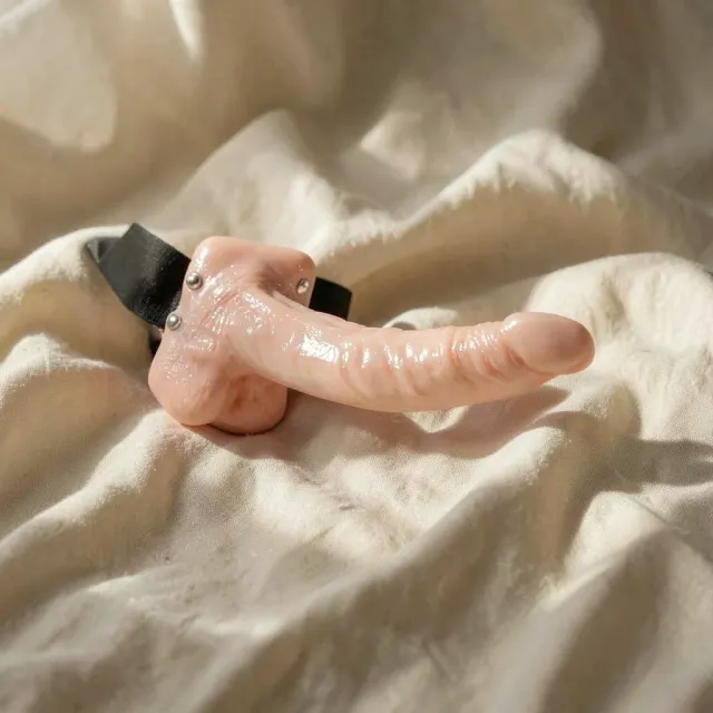 Fetish Fantasy Series 9 fallo cavo strap-on flesh 22,9 cm realistico
