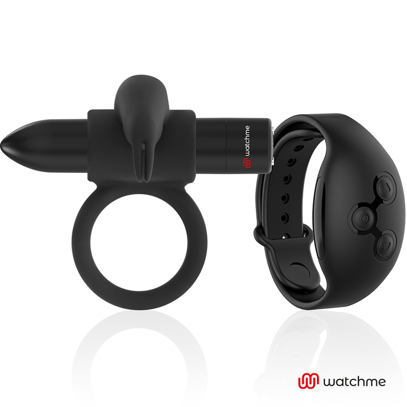 WATCHME BurtonME anello vibrante con orologio nero