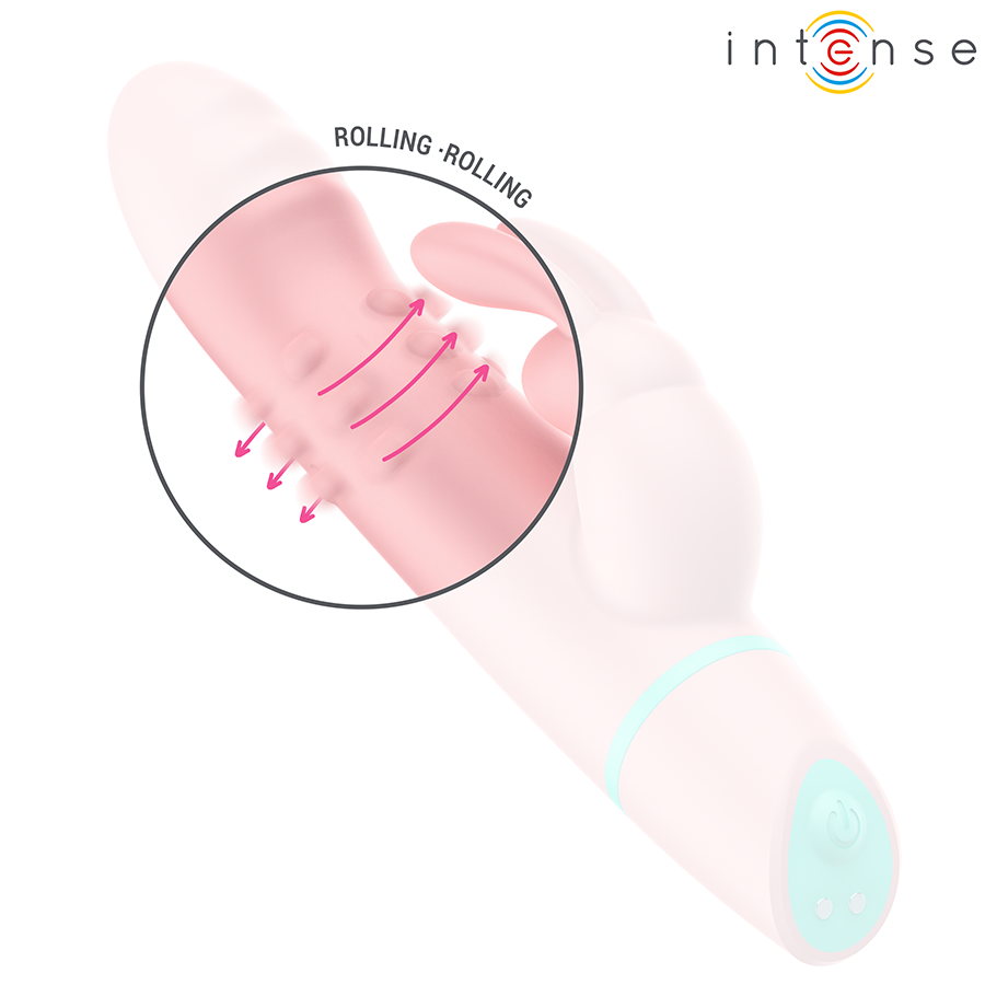 Intense Alvin vibratore rabbit oscillante 5 modi