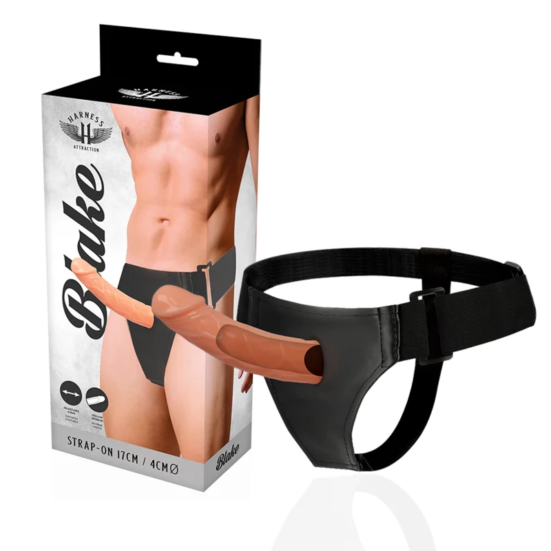 Attraction Blake harness cavo strap-on elastico 15,5 cm
