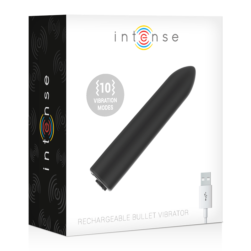 Intense Bullet mini vibratore 8,5 cm 10 modalita silenzioso