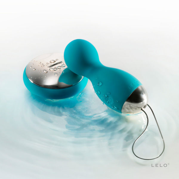 LELO HULA Beads Blu vibratore coppia doppia azione