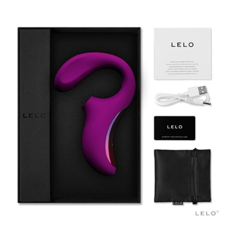 LELO Enigma Cruise vibratore deep rose doppia stimolazione