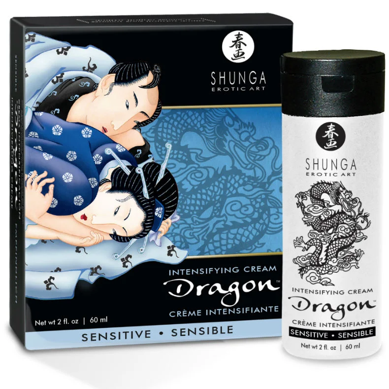 Shunga Dragon Sensitive crema coppia caldo freddo 60 ml
