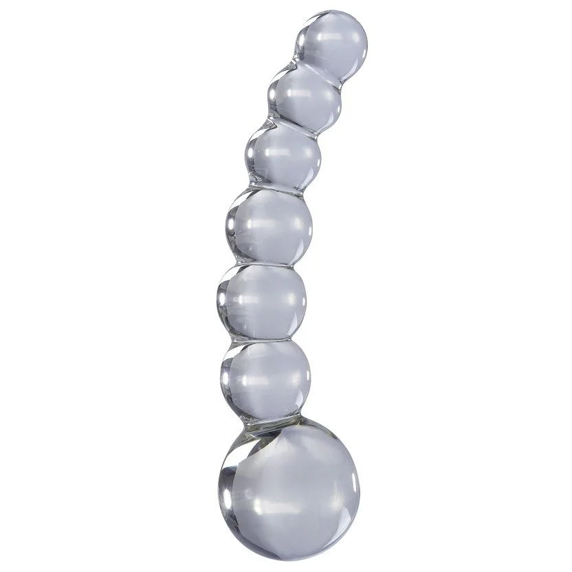Pipedream Icicles N.66 dildo in vetro a perline
