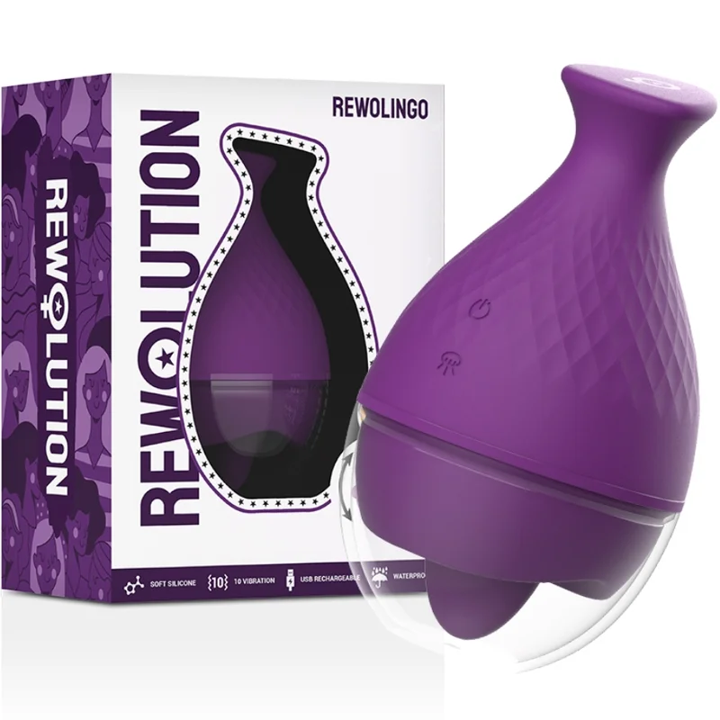 Rewolution RewoLingo stimolatore clitorideo silicone 10 modi