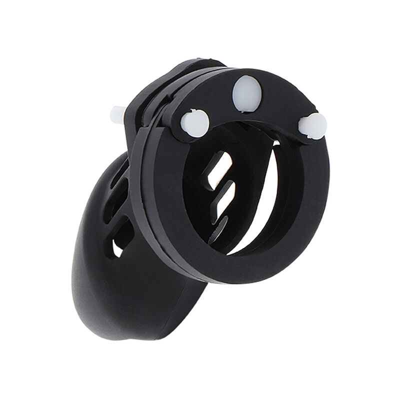 Hidden Desire Extreme gabbia castità silicone S nera
