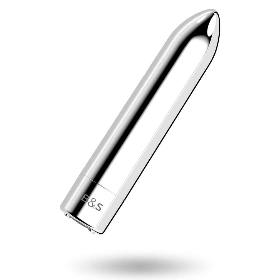 Black&Silver Kailan 2 mini vibratore argento in metallo