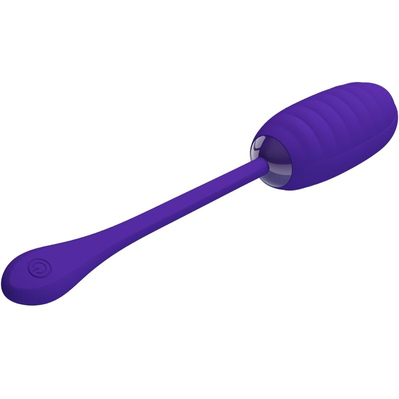 Pretty Love Kirk uovo vibrante silicone viola