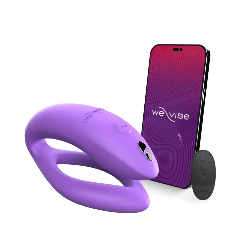 We-Vibe Sync O vibratore di coppia viola con app
