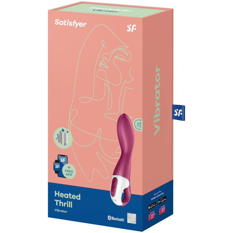 Satisfyer Heated Thrill Connect vibratore punto G riscaldante