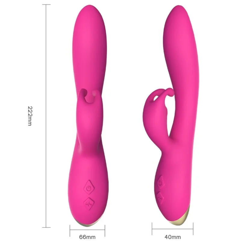 Armony Bonnie vibratore rabbit 2 motori flessibile