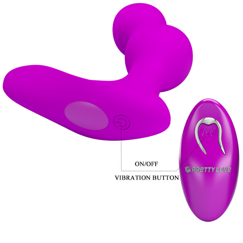 Pretty Love Terrance plug anale vibrante telecomando