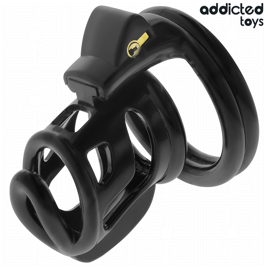 Frutille Gilden Cage 8,5 cm gabbia castità metallo con lucchetto