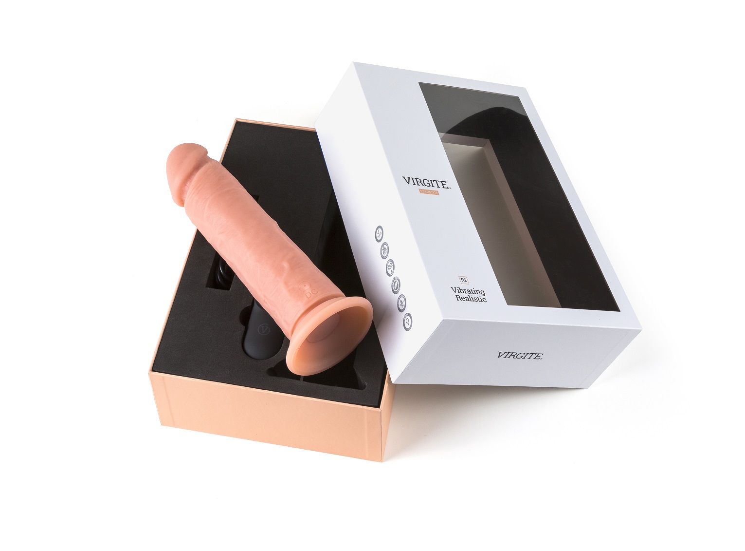 Love Hit R2 vibratore realistico 21 cm con telecomando