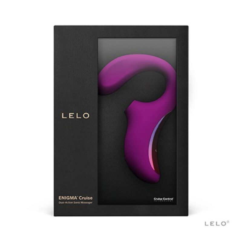 LELO Enigma Cruise vibratore deep rose doppia stimolazione