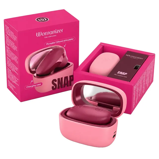 Womanizer Snap Stimolatore Clitorideo 6 Intensità Custodia