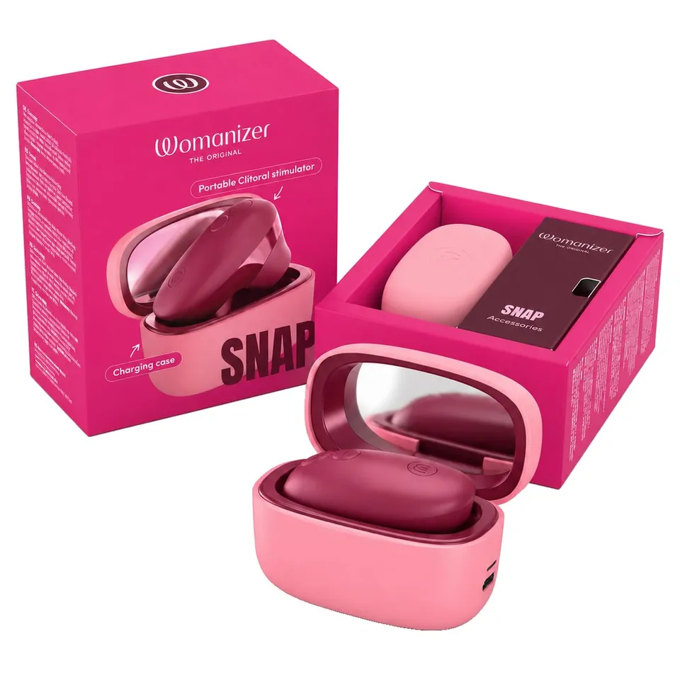 Womanizer Snap Stimolatore Clitorideo 6 Intensità Custodia