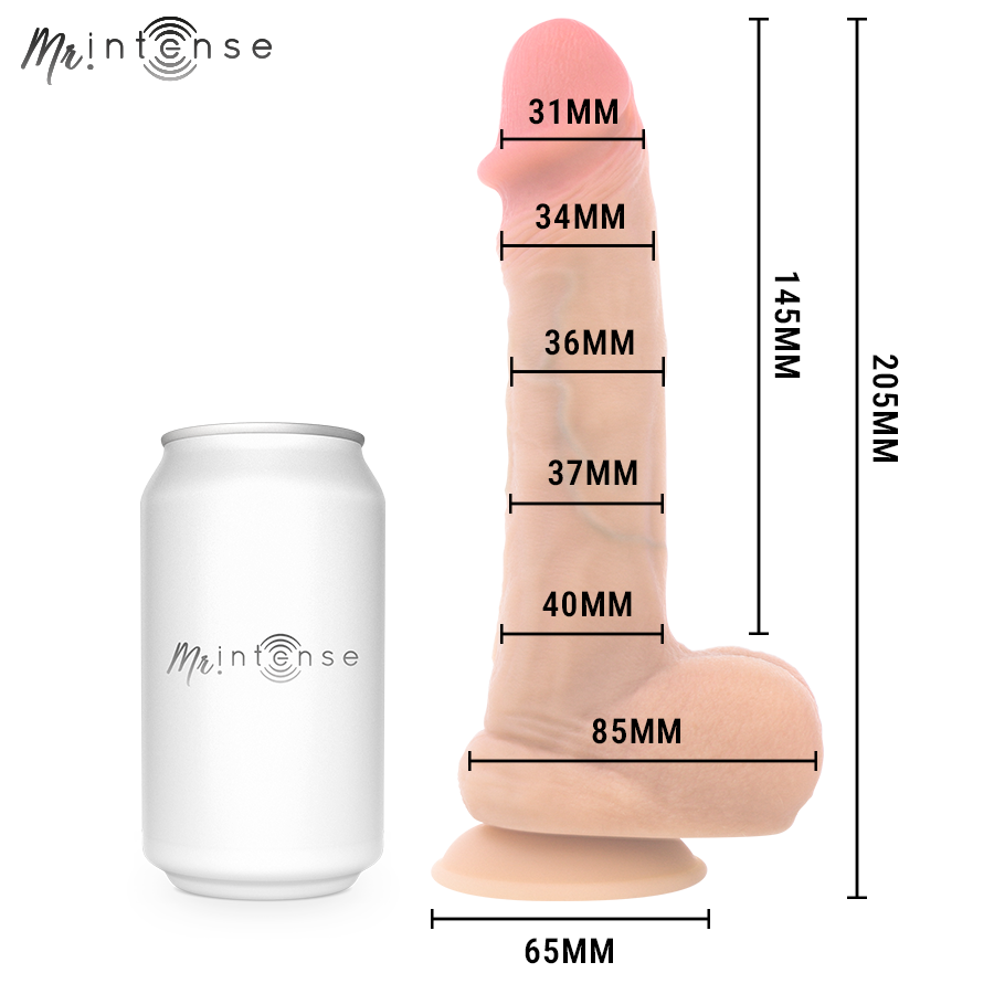 Mr Intense Danny dildo realistico 20,5 cm con ventosa