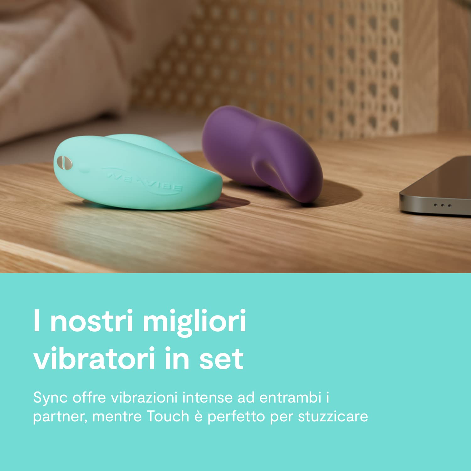 We-Vibe Anniversary Sync+Touch vibratori coppia