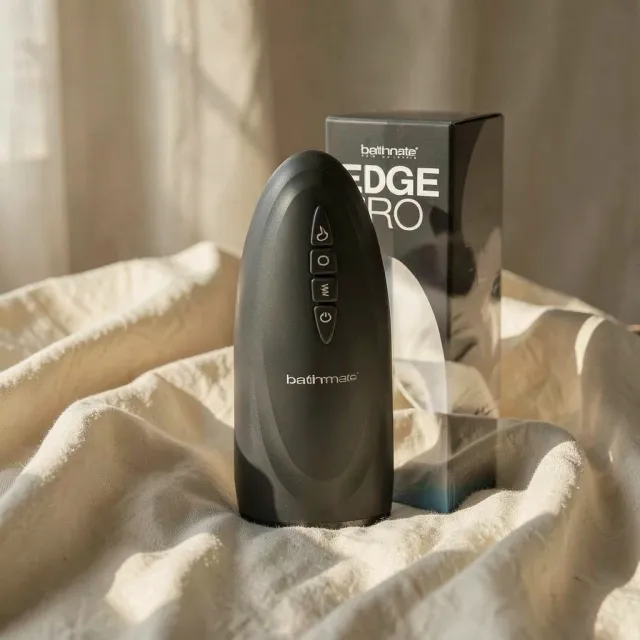 Bathmate Edge Pro masturbatore vibrante riscaldante 42°