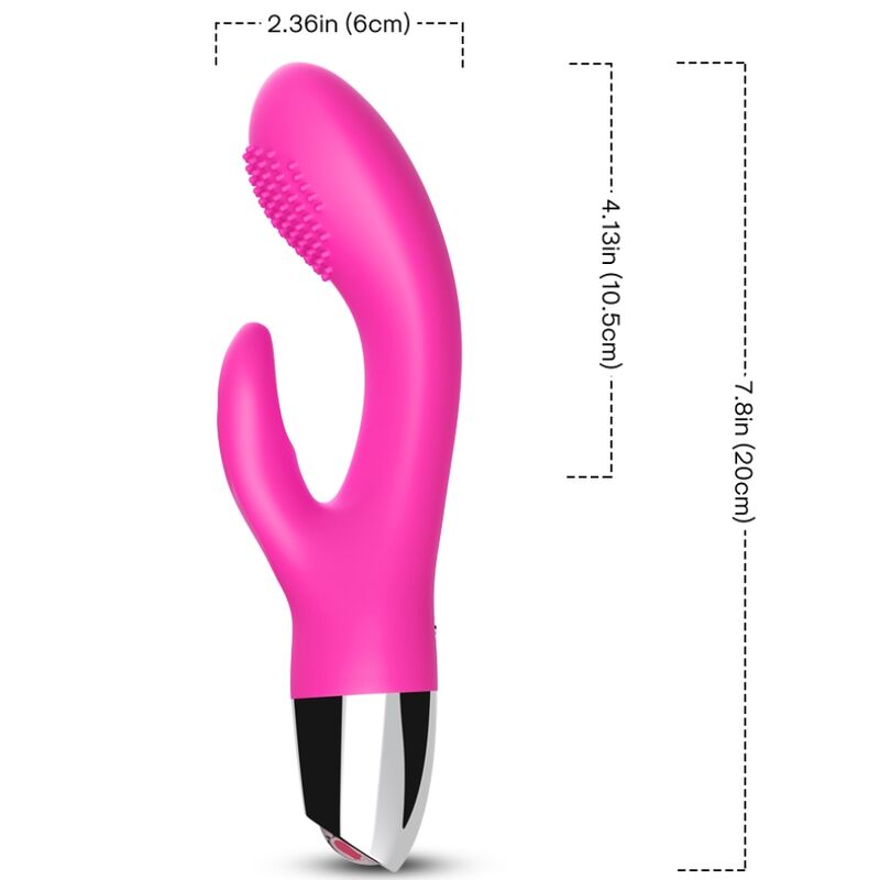 Frutille Armony Rabbit vibratore punto G fucsia 2 motori
