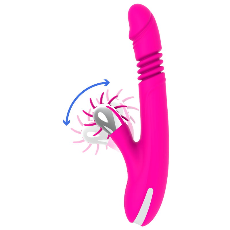 Diversia Bunny Up & Down rabbit vibratore 24 cm silicone