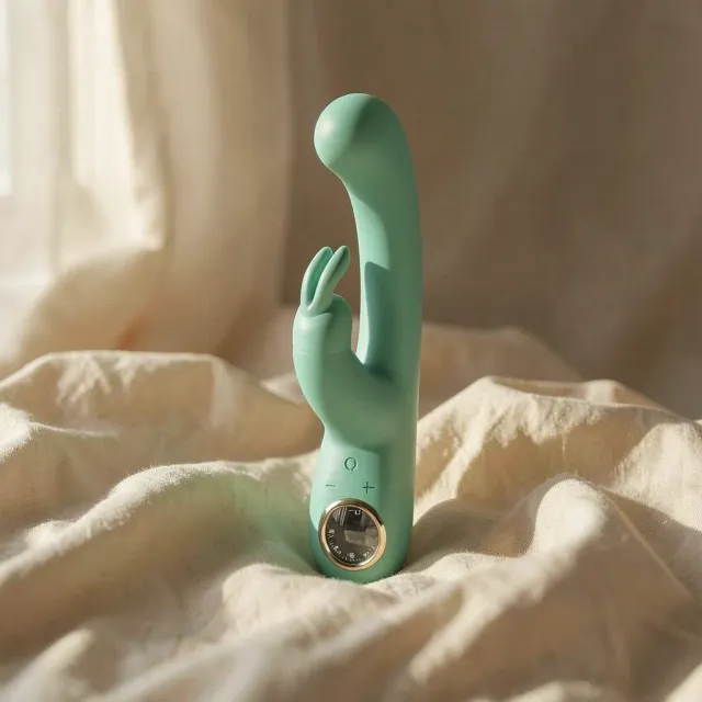 Pretty Love Lamar Verde vibratore rabbit punto G silicone