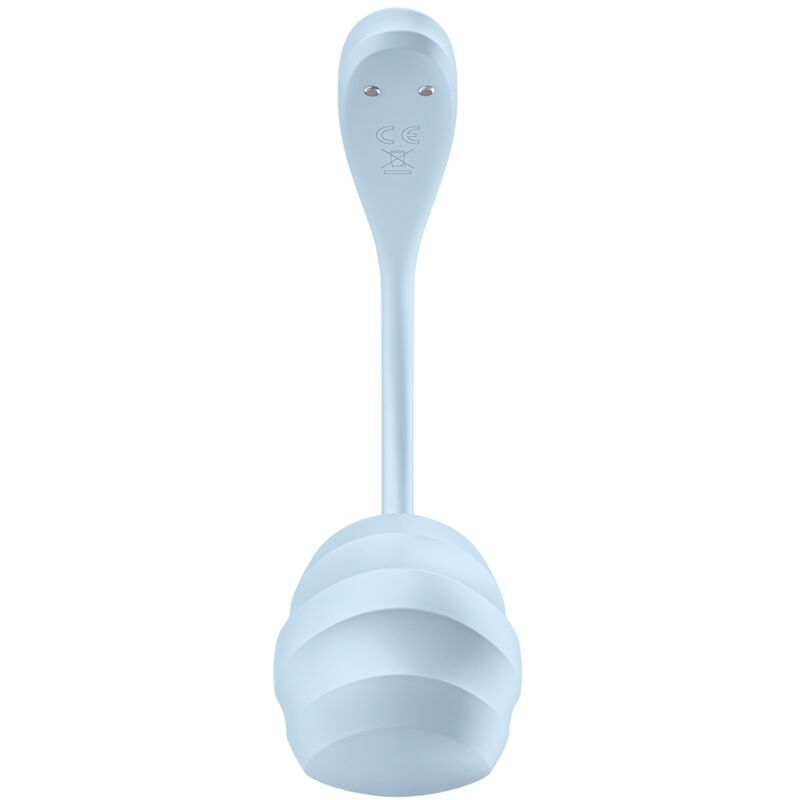 Satisfyer Smooth Petal Vibratore Punto G Blu Bluetooth